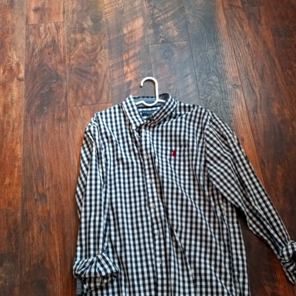 Us polo assn button down shirt